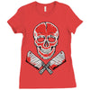 skull meat Ladies Fitted T-Shirt