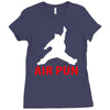 air pun big pun logo Ladies Fitted T-Shirt
