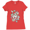 octobunny attax Ladies Fitted T-Shirt