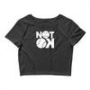 not ok baseball Crop Top