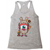 weird dj Racerback Tank