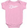 brooklyn script nyc new york city baseball jersey Baby Onesie