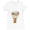 Deve kuşu Ladies Fitted T-Shirt