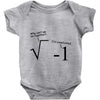 be together it's complicated math Baby Onesie