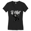 Elvis Presley Rock N Roll Women's V-Neck T-Shirt