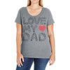 love my dad Ladies Curvy T-Shirt