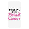 playing for breast cancer iPhoneX