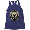 lion head Racerback Tank
