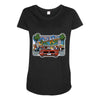 mens retro game out run, ideal gift or birthday present. Maternity Scoop Neck T-shirt