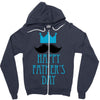 happy father's day 2 Zipper Hoodie