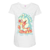 polar bear Maternity Scoop Neck T-shirt