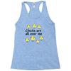 chicks all over me Racerback Tank