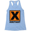 irritant symbol Racerback Tank