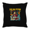 sick sad fiction Throw Pillow