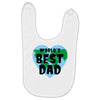 World's Best Dad Look Like Baby Bibs