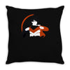 super 'ku Throw Pillow