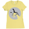 what lies beneath Ladies Fitted T-Shirt