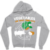 vegetables are what food eats Zipper Hoodie