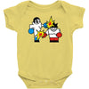 vector gamer boxing Baby Onesie