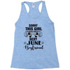 sorry this girl is already taken by a super sexy june boyfriend Racerback Tank