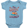 i'm booked Baby Bodysuit