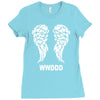 the walking dead what would daryl dixon do Ladies Fitted T-Shirt