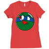 who watches the pizza Ladies Fitted T-Shirt