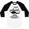 New Aunt 2018 Rokie Dept. 3/4 Sleeve Shirt