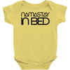 namastay in bed Baby Onesie