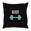 beast Throw Pillow