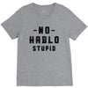 No Hablo Stupid V-Neck Tee