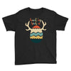 Hunting Season Retro Color 80s Style Youth Tee