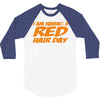 red ginger hair day 3/4 Sleeve Shirt