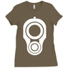 1911 barrel Ladies Fitted T-Shirt