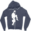 ministry of silly walks Zipper Hoodie