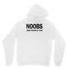 noobs are people too t shirt x large funny nerdy geek cod halo cool ga Unisex Hoodie