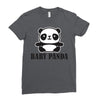 Baby Panda Ladies Fitted T-Shirt