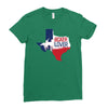 texan boxer lover Ladies Fitted T-Shirt