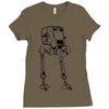 at st Ladies Fitted T-Shirt