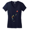 happiness is fleeting Women's V-Neck T-Shirt