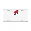 unicorn spidey License Plate