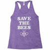 save the bees (2) Racerback Tank