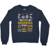 Born Arquarius Multitasking Problem Solving Tees Crewneck Sweatshirt