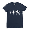 alien arith metic Ladies Fitted T-Shirt