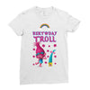birthday troll Ladies Fitted T-Shirt