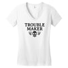 troublemaker Women's V-Neck T-Shirt