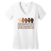 nevertheless she persists Women's V-Neck T-Shirt