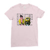 pat and silent bob Ladies Fitted T-Shirt