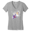 paper gotham 2 Women's V-Neck T-Shirt