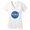 gay Women's V-Neck T-Shirt